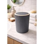ARVALE 7 Litre Modern Tarz Çöp Kovası – Dayanıklı Plastik Malzeme (Gri)