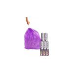 Arvale Büyük Boy 65X70 Kokulu Büzgülü Çöp Poşeti 5 Paket (50 Adet) Çöp Torbası 60 Litre � - 1