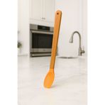ARVALE Isıya Dayanıklı Bambu Saplı Silikon Mutfak Spatulası 21 cm