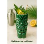 ARVALE Özel Tasarım Kaslı 600 ml Tiki Kokteyl Ve İçecek Bardağı Ve Meşrubat Bardağı