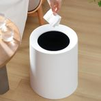 ARVALE Void Çöp Kovası | 12 lt Çöp Kovası (Beyaz)