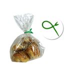 ARVALE Yaprak Tasarımlı Silikon Poşet Bağlayıcı ve Kablo Sabitleyici - 5'li Set - 17 cm Poşet Klipsi