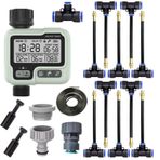 ARVALOLET Outdoor için otomatik su zamanlayıcı sulama kontrol sistemi (10 m 10 başlık)