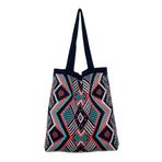 ARVALOLET Shopper Bayan, Omuz Çantası, Omuz Çantası, Moda Örgü Omuz Tote Bag Kadın Etnik Boho Crochet Shopping Top Handle Bags El Çantası Çanta Çanta, Style One., Beige