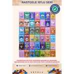 Arvela 10'lu Sürpriz Karakter Seti Mini Yapı Blokları - Eğitici Oyuncak - Birbirinden Farklı 10 Adet