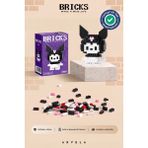 Arvela Bricks Kuromi Karakteri - Eğitici Oyuncak Figür - Orijinal