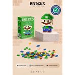 Arvela Bricks Luigi Karakteri - Eğitici Oyuncak Figür - Orijinal