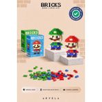 Arvela Bricks Nintendo Serisi: Mario & Luigi İkili Set - Eğitici Oyuncak Figür - Orijinal - Luigi & Mario Karakterleri - 2'li Set