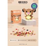 Arvela Bricks Simba Karakteri - Eğitici Oyuncak Figür - Orijinal - Looney Tunes