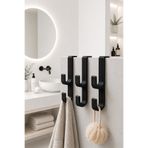 Arvella Studio 3’lü Kapı Arkası Askılık Seti – Modern Tasarım Çok Amaçlı Havlu & Bornoz Askısı | Banyo, Mutfak ve Oda Kapı Askısı