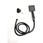 Arvent HB046 Krom Kare Model Banyo Duş Başlığı Seti