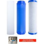 Arvepa Ihlas Aura Cebilon Compact U Arıtma Cihazı 3'lü Ön Filtre Seti