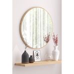 Arvessohome Sonomo 33cm Çaplı Yuvarlak Antre Hol Koridor Duvar Salon Mutfak Banyo Wc Ofis Aynası