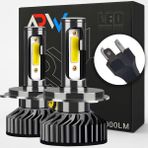 ARW H4 Mini LED Xenon Şimşek Etkili Beyaz 12000L Canbuslu Lamba Uzun Kısa Far Aydınlatma