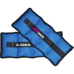 Arwex El Ayak Bilek Ağırlık Seti 2 Adet - Mavi - 0,5 kg x 2 Adet