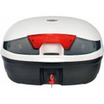 Arwic Arwiç Arwic Motosiklet Arka Çanta 46 Lt Topcase Kızaklı Beyaz