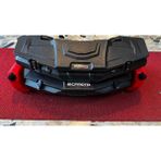 Arwic Atv Çantası Set 3 Parça (Arka 160 & Ön 80 & 2 Ad. 5 Lt Benzin Bidonu) Cf Logolu - Siyah
