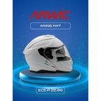 Arwic Kask Çene Açılır AR935 Mat Beyaz - XL
