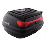 Arwic Wogen Motorsiklet Arka Çanta Kargo Tipi 52 Litre Premium(Sırt Dayamalı) Siyah
