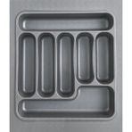 Arwino Gri 42 cm x 48,5 cm Çekmece İçi Kaşıklık