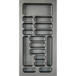 Arwino Gri 97 cm x 48,5 cm Çekmece İçi Kaşıklık
