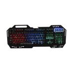 Arwoan K18 Işıklı Oyuncu Q Klavye Mouse Seti PG-8018 Siyah