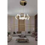 Arya 3 Renk Modern Sarkıt 3 Toplu LED Avize Powerled - - 2 - Gold