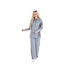 Arya Nisa Kids Leopar Detaylı Tunik Pantolon Mevsimlik Alt Üst Takım Çok Renkli L