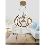 Arya Tek Toplu LED Avize 2 mt - Gold
