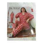 aryam butik Büyük Beden Kadin Süet Battal Önden Düğmeli Uzun Kollu Pamuklu Pijama Takim BOYRAZSÜET