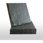 ARYEKA Dekoratif Bahçe Basamak Taşı, 4lü Paket, Plastik Yer Döşemesi, 39 cm x 39 cm, Antrasit - 39 x 39 cm