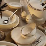 Aryıldız 34017 Bone Vienna Gold 12 Kişilik 60 Parça Yemek Takımı