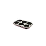Aryıldız 6'lı Koyu Pembe Muffin Kalıbı