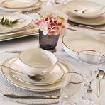 Aryıldız Aria Gold 12 Kişilik 58 Parça Yemek Takımı