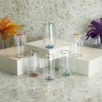 Aryıldız Aryıldız Fiona 6'lı Meşrubat Bardağı Platin 300 ml