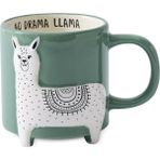 Aryıldız Aryıldz Animal Lama Figürlü Kupa 320ML 278314 - Yeşil - Beyaz