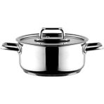 Aryıldız Colombus Metal Kulp Cam Kapak 18 cm Derin Tencere