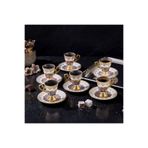 Aryıldız Constella 6 Kişilik 12 Parça Kahve Fincan Takımı Gold 90 ml