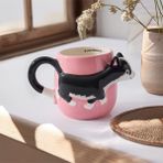 Aryıldız Cozy Kedi Figürlü Kupa 500 ml - 1 Adet