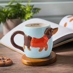 Aryıldız Cozy Köpek Figürlü Kupa 500 ml