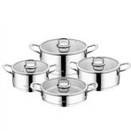 Aryıldız Crystal Cam 4 Parça 24x6 cm Tencere Seti