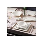 Aryıldız Crystal Ixir Platin 56 Parça 12 Kişilik Yemek Takımı