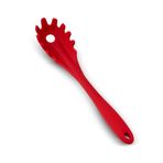 Aryıldız Dailytools Spagetti Kaşığı Uzun Saplı Dişli Kenar Kırmızı