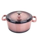 Aryıldız Döküm Demir 20 cm Rose Gold Tencere