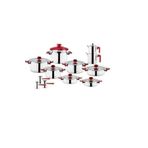 Aryıldız Flamingo 22 Parça Red Cam İdeal Çeyiz Seti