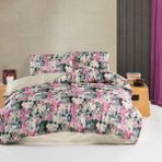 Aryıldız Home Forest Exclusive Saten Çift Kişilik Nevresim Takımı
