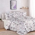Aryıldız Home Saten Baskılı Nevresim Takımı Çift Kişilik Morris - 001-Renkli - 240 x 260 cm
