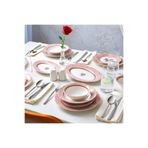 Aryıldız Jardin Pembe 30 Parça 6 Kişilik Yemek Takımı