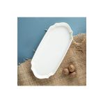 Aryıldız Lunar Kare Oval Zeytin Servis Tabağı 20 cm