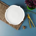 Aryıldız Lunar Yuvarlak Servis Tabağı Renkli Desenli 27 Cm